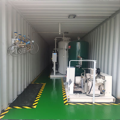 1 -100Nm3/h سعة النيتروجين PSA مولد النيتروجين للطاقة 0.2kw 220v 50Hz في الصناعية